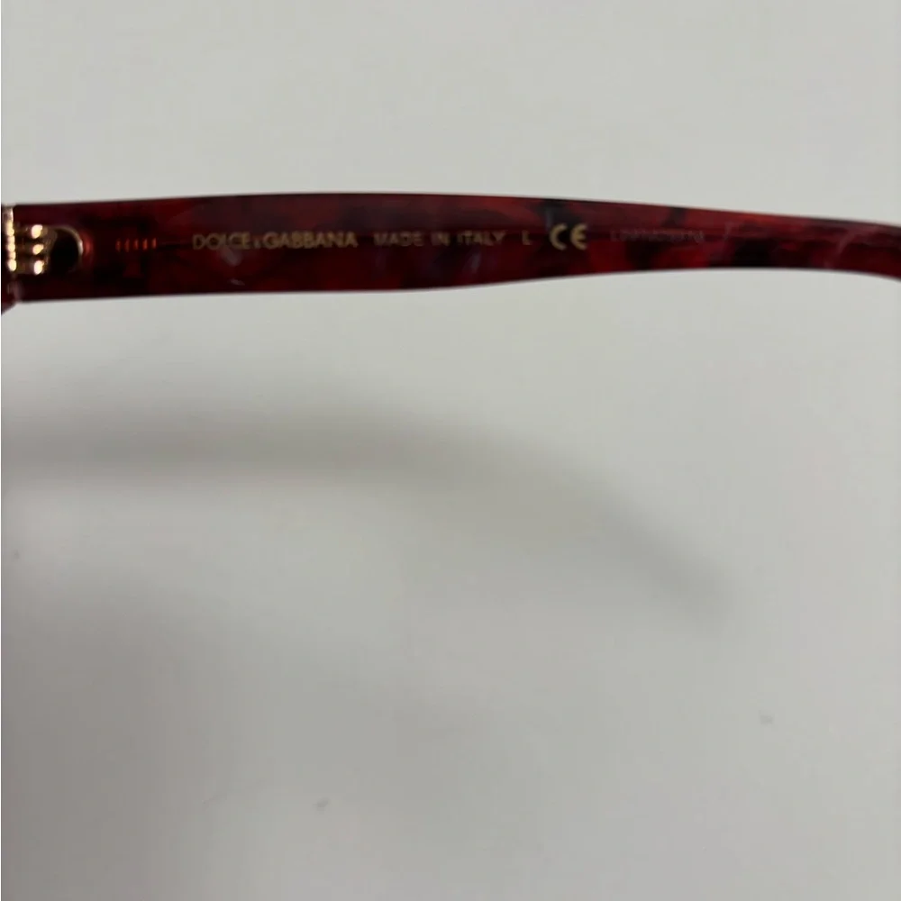 Dolce & Gabbana Burgundy Sunglasses - Picture 5 of 5